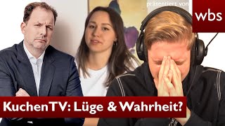 KuchenTV Was ist Lüge was Wahrheit  Anwalt Christian Solmecke [upl. by Yelrebmik]