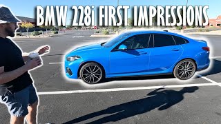 2021 BMW 228i Gran Coupe First Impressions BMWS CHEAPEST CAR IS SHOCKINGLY GOOD [upl. by Arihppas466]