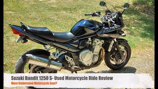 Suzuki Bandit 1250 S Ride Review  Most Underrated Motorcycle Ever [upl. by Fidole153]