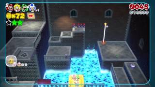 Super Mario 3D World FourPlayer Playthrough  World 5 [upl. by Aneeroc]