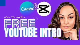 STEP BY STEP How to Make a YouTube Intro for FREE on iPad with Canva amp CapCut ​ AngelinaLyzette [upl. by Attennyl]