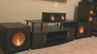 UNBOXING Klipsch Rp500C Center Channel Speaker amp Quick Review [upl. by Charlie]