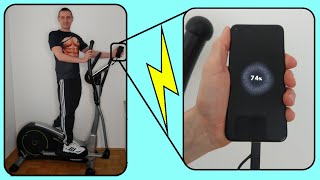 Mit einem Heimtrainer Strom erzeugen ⚡ Christopeit Sport CrosstrainerErgometer Eco 2000 [upl. by Sitnalta]