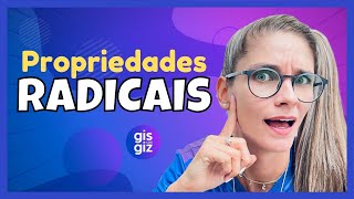 PROPRIEDADES DOS RADICAIS  RADICIAÇÃO  \Prof Gis [upl. by Delle]