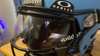 How to Oakley Pro Shield Visor on Riddell Speedflex OBJ Facemask [upl. by Duleba]