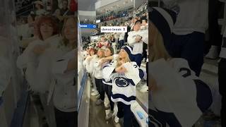 Does Penn State Hockey have a better student section than football shorts college hockey [upl. by Ahtram]