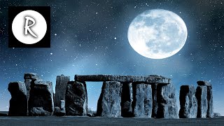 Celtic Music for Relaxation amp Stress Relief Stonehenge with Full Moon [upl. by Terese]