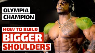 World Champion Shoulder Workout  Brandon Hendrickson Shares Secret to Massive Shoulders [upl. by Maynord713]