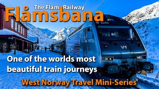 Worlds Most Beautiful Train Journeys  Flamsbana  Flam Railway  Norway [upl. by Teerell]