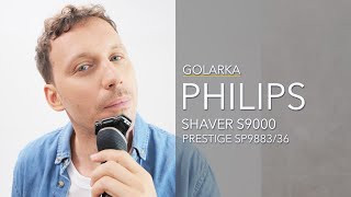 ⭐️ Golarka Philips Shaver S9000 Prestige SP988336 – dane techniczne – RTV EURO AGD [upl. by Nwahshar]