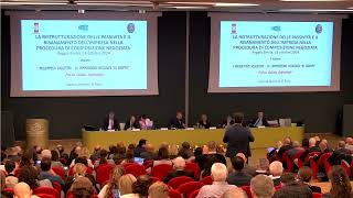 Convegno Fallimentare 18102024  RE  Scognamiglio [upl. by Grata]