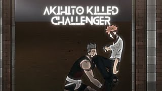 AKIHITO NARIHISAGO KILLED DENSHIN KATSUYAMA AKA CHALLENGER  BADASS MOMENT  REVENGE  ID INVADED [upl. by Nomrej]