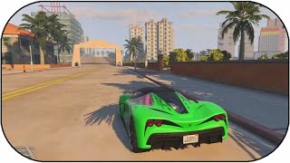 GTA 5 VICE CITY MAP EXPANSION GAMEPLAY GTA 5 Mods [upl. by Gotcher]