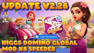 UPDATE HIGGS DOMINO GLOBAL V226 X8 SPEEDER BISA KIRIM TERBARU 2024 [upl. by Atiran]