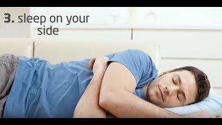 5 ways to stop snoring [upl. by Scurlock]