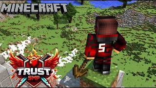 1ST DAY IN TRUST SMP  MINECRAFT  ILLUSION [upl. by Mcmullan]