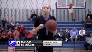 Hopkins vs Shakopee Girls High School Basketball  Paige Bueckers [upl. by Pegg]