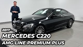 2017 Mercedes C220 AMG Line Premium Plus Coupe [upl. by Repsihw]