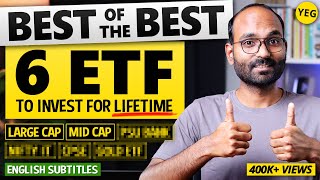 Best 6 ETFs to Invest for Long Term for Every Investor  High Volume ETF in India for Long Term [upl. by Stambaugh]