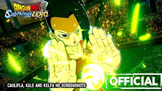 Sparking Zero Caulifa Kale and Kefla HD screenshots [upl. by Aruabea794]