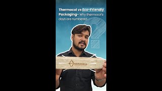 Thermocol vs EcoFriendly packaging  Why thermocol’s days are numbered 🤔🌏 [upl. by Nelhsa779]