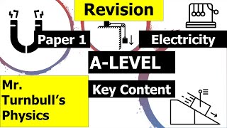 ALevel Physics Paper 1 Electricity Revision Session [upl. by Schram]