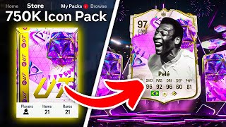 750K ICON PACKS amp 88 ICON PICKS 😱 FC 24 Ultimate Team [upl. by Otes]