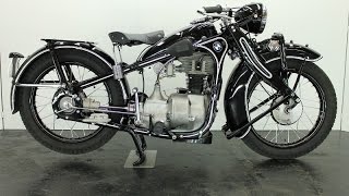 BMW R4 1934 400cc  vintage motorcycle  start up [upl. by Mallissa]