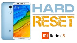 Hard Reset Xiaomi Mi Redmi 5  Factory Reset [upl. by Ellswerth]