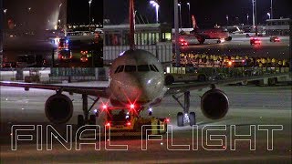 AIRBERLIN Final Flight out of Munich A320 DABNW goodbye 19792017 [upl. by Akived192]