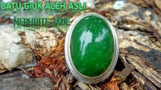 batu giok Aceh super  nephrite jade aceh [upl. by Tessil]