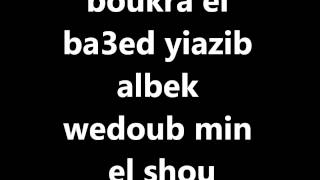 fakerni  Haifa Wehbe lyricskaraoke [upl. by Elokkin287]