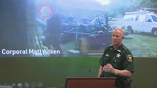 Full press conference Body camera from Pinellas deputyinvolved shooting [upl. by Eiboh18]