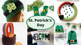 10 Free Crochet St Patrick’s Day Patterns to Celebrate With [upl. by Yenffad458]