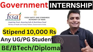 Biggest Hiring 🔥 Government Internship 2023 Jun July  Stipend 10000 Rs  Government Certificate [upl. by Ecenahs8]