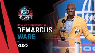 Demarcus Wares Full Hall of Fame Speech  2023 Pro Football Hall of Fame  NFL [upl. by Nnylesor]