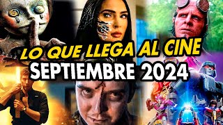 Estrenos de CINE SEPTIEMBRE 2024 Películas en Cartelera 2024 [upl. by Namyw]