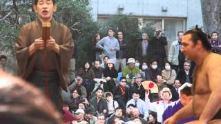 20120406靖国神社奉納相撲 琴欧洲ｖｓ鶴竜 [upl. by Aurlie354]