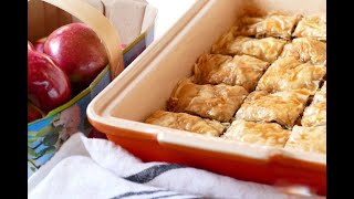 Baklava with apples بقلاوة بالتفاح [upl. by Ahcorb554]