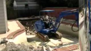 Pool Demolition Swimming Pool Removal [upl. by Marianne]