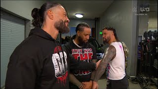 Roman Reigns confronts Jey Uso  WWE SmackDown 10182024 [upl. by Becka372]