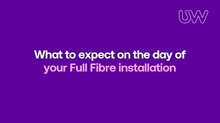 What to expect on the day of your Full Fibre installation [upl. by Bert613]