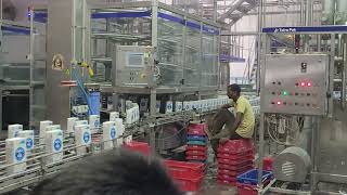 sudha dairy tetra pack automatic paking [upl. by Faso884]