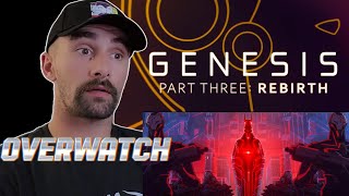 REACTING TO OVERWATCH GENESIS – PART THREE REBIRTH  OVERWATCH ANIME REACTION  Victor Nightroad [upl. by Holtz]