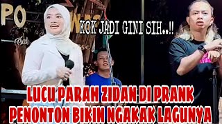 🔴Karena Lagu Ini Zidan Kena Prank Penonton Yaya Ketawa Ngakak😁 [upl. by Subak]