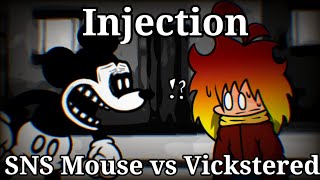 Injection but SNS Mouse vs Vickstered sing it [upl. by Esinned900]