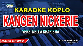 Kangen Nickerie KARAOKE KOPLO  Nella Kharisma version YAMAHA PSR  S 775 DIDI KEMPOT [upl. by Opalina]