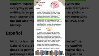 📚 Lectura en Inglés My Favorite Book  Mejora tu Comprensión con Historias Cortas en Inglés 📖 [upl. by Tsan242]