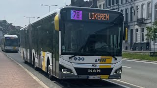 Man Lions City 18 EH 660038 Delijn Parmentier 🇧🇪 [upl. by Milan]