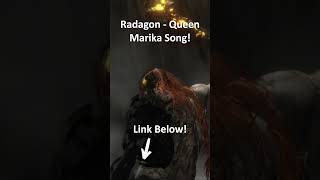 Queen Marika  Radagon Song Out now eldenring eldenringshadowoftheerdtree shorts [upl. by Yleme]